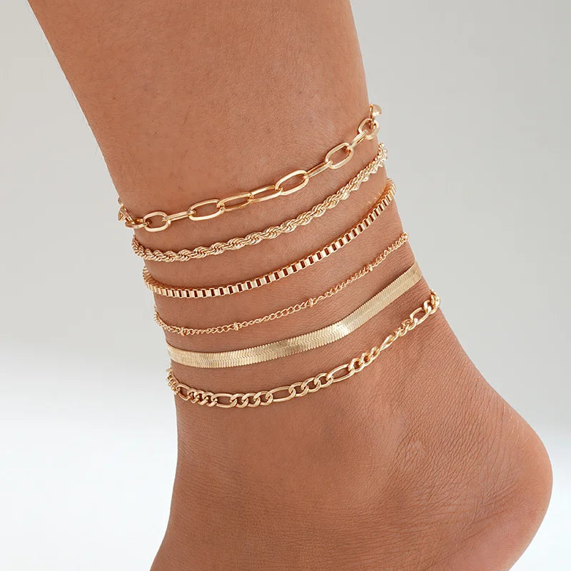 Anklet Set Fashion Summer Beach