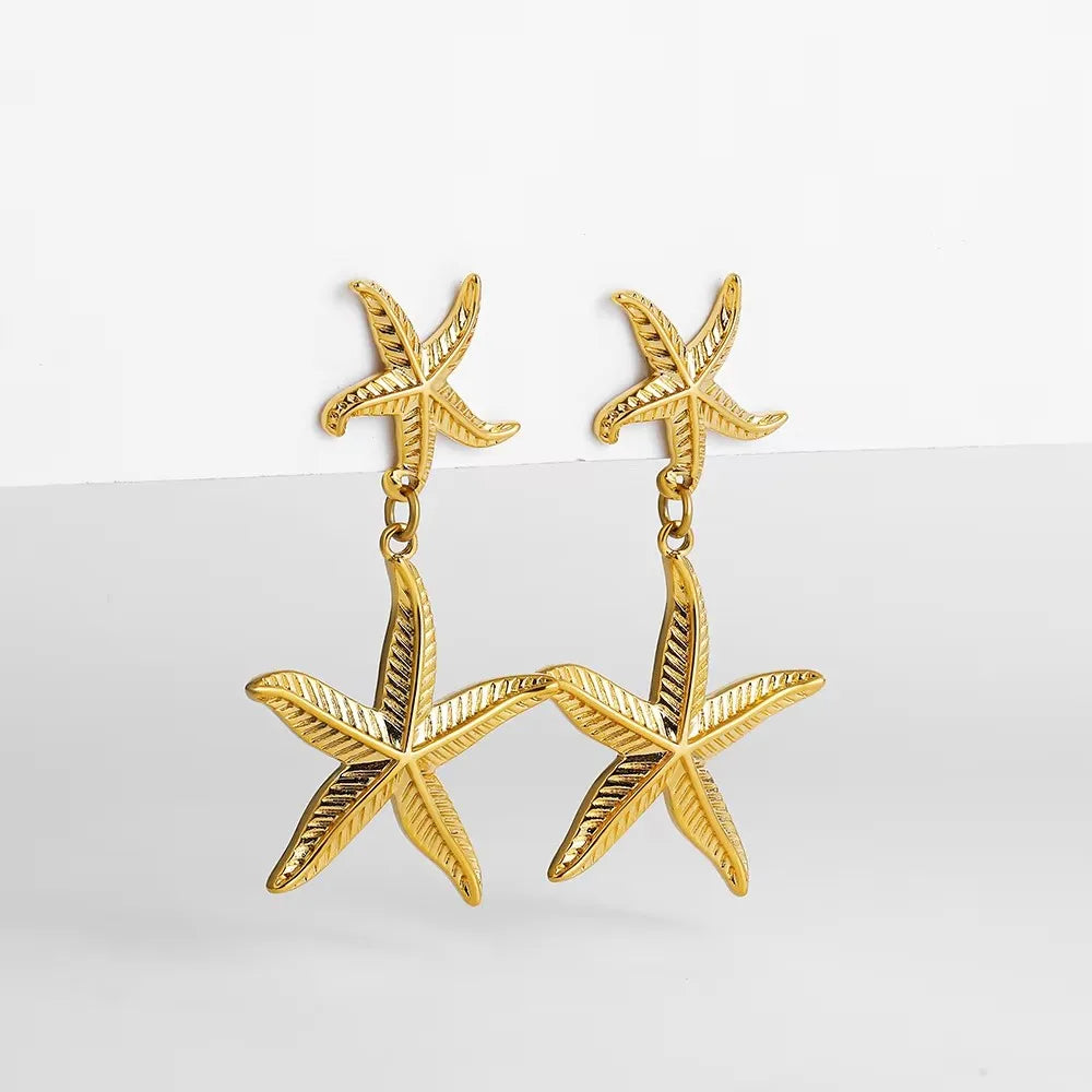 Stainless Steel Shell Earrings for Women