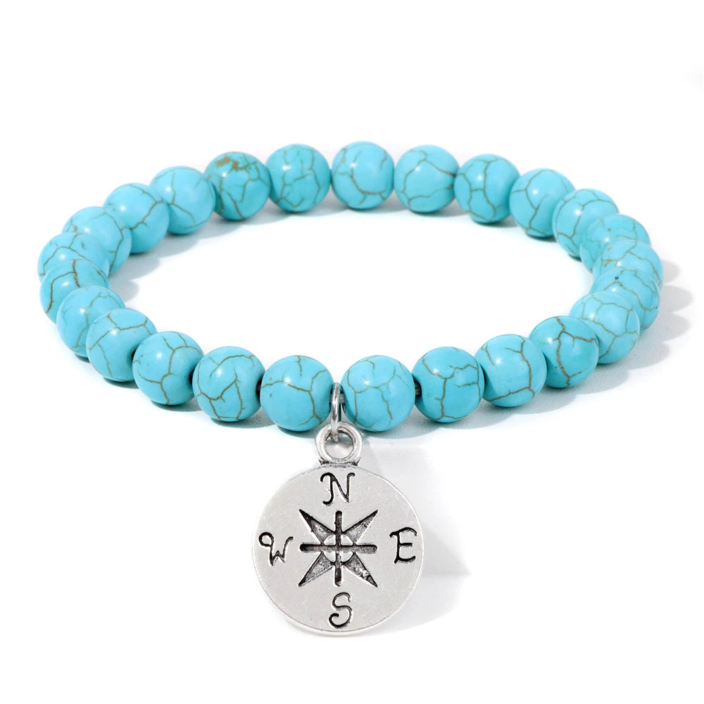 Blue Turquoise Stone Bracelets