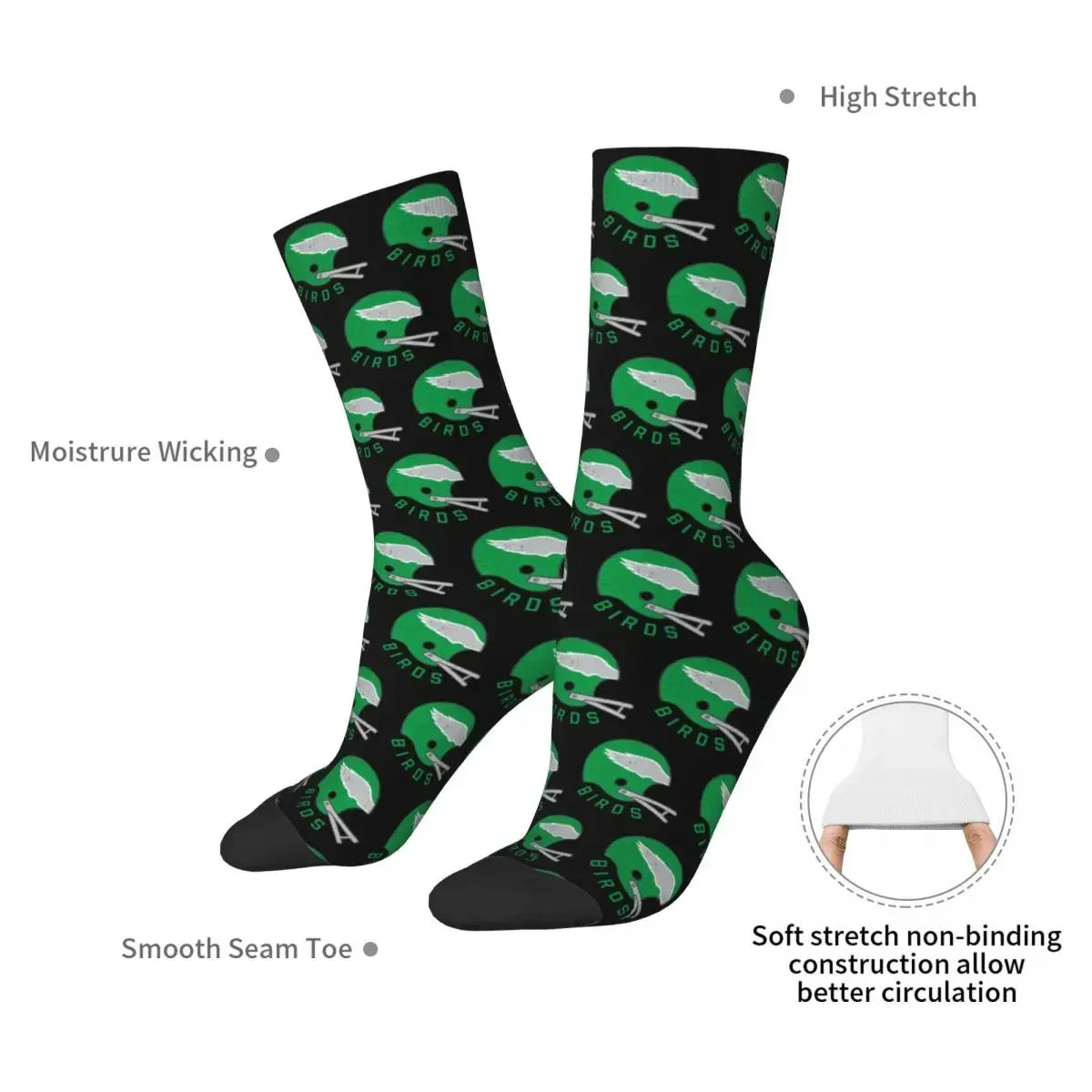 Choice of Philadelphia Eagles Socks