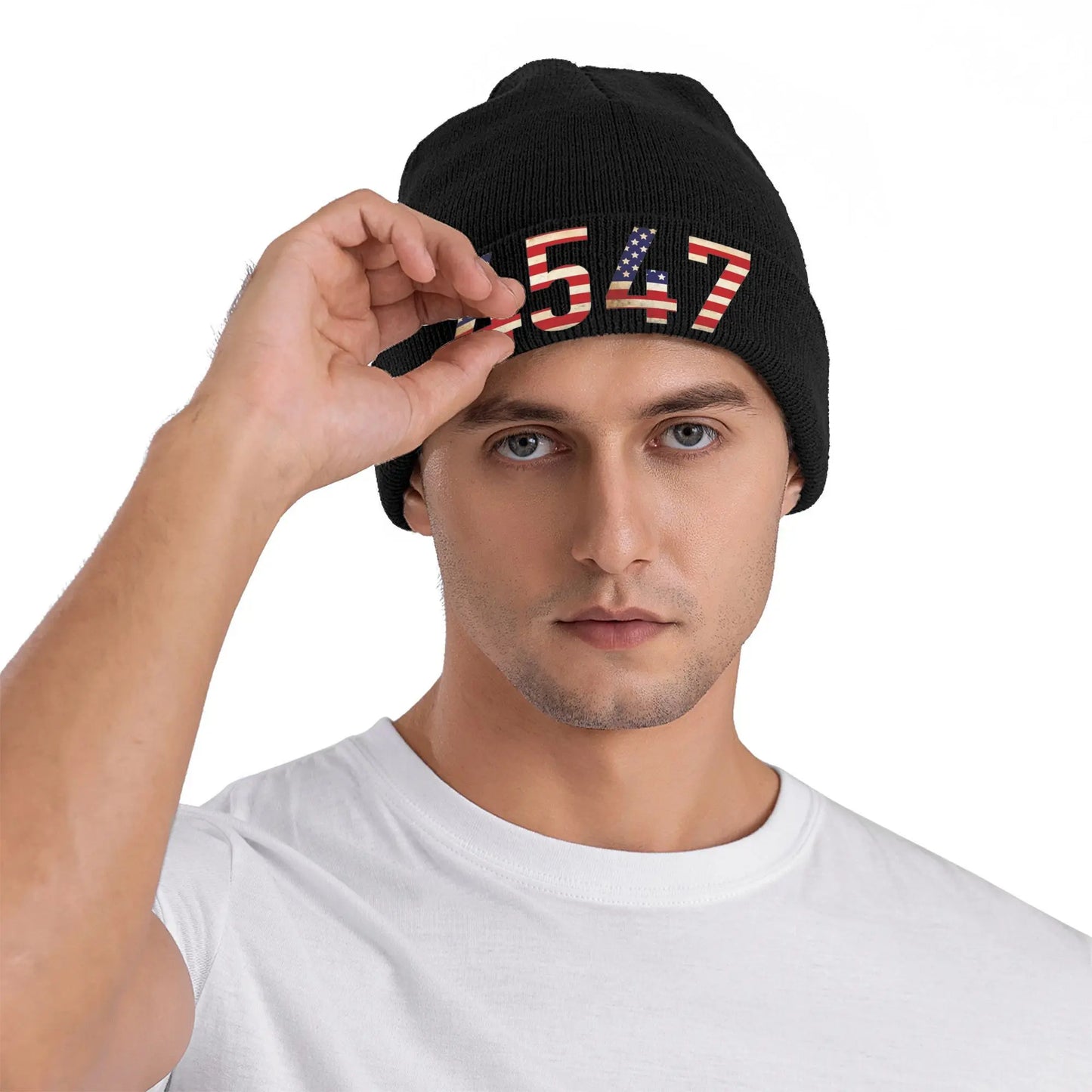 Unisex Cuff Beanie 45 47 Trump