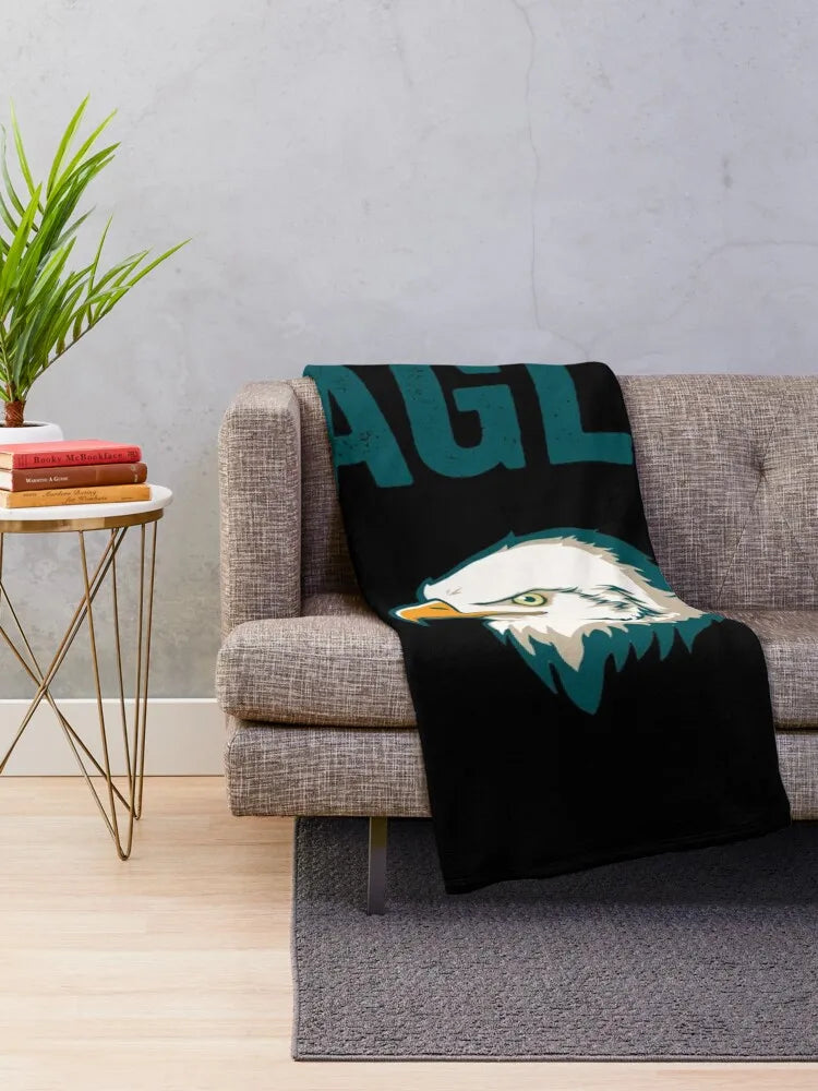 Philadelphia Eagles Throw Flannel Blanket