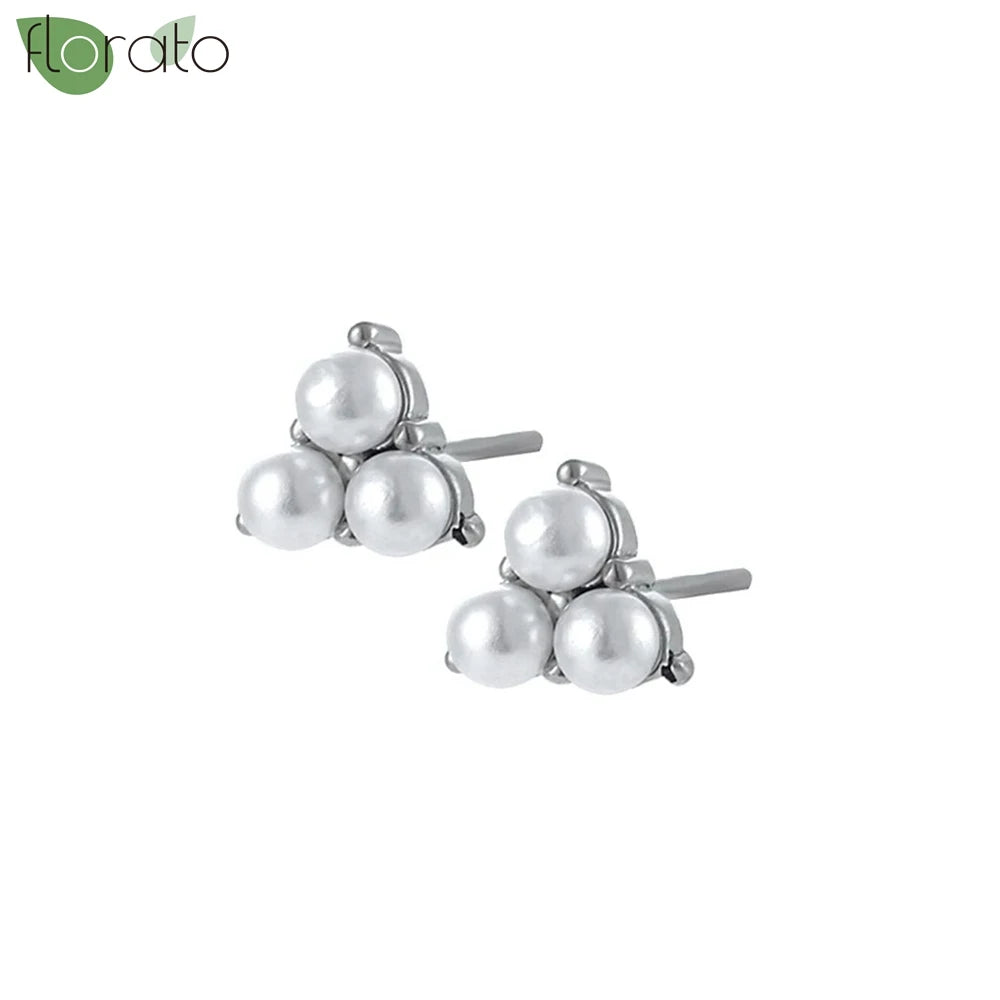 Cute Shell Drop Hoop Earrings