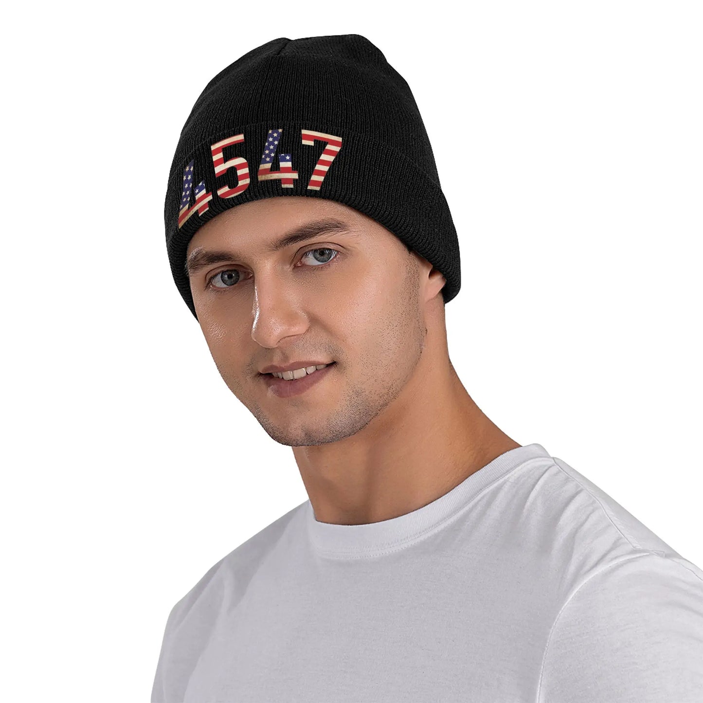 Unisex Cuff Beanie 45 47 Trump