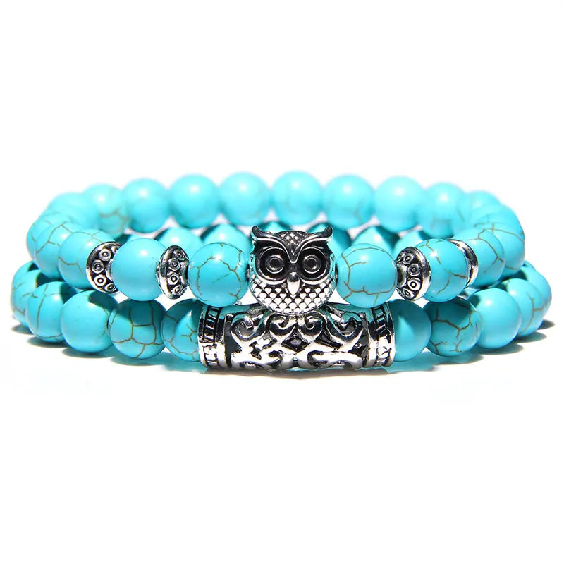Blue Turquoise Stone Bracelets