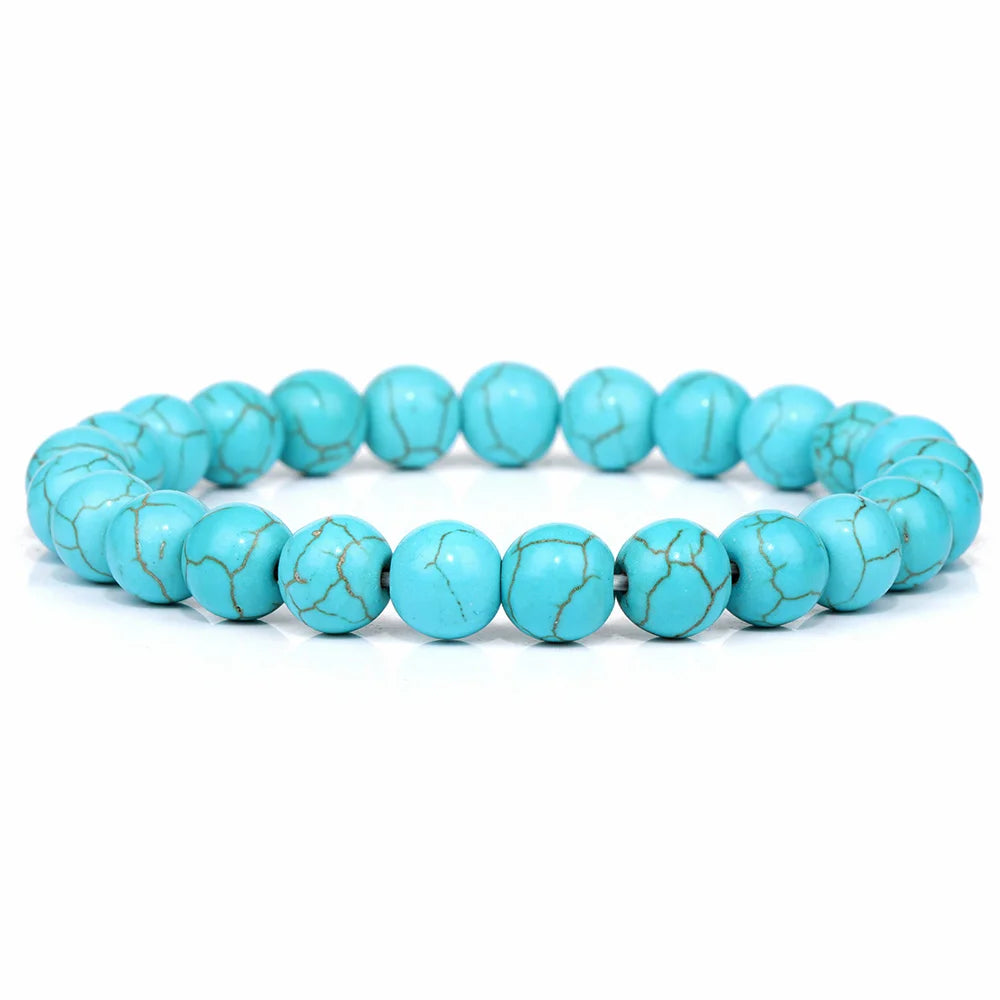 Blue Turquoise Stone Bracelets