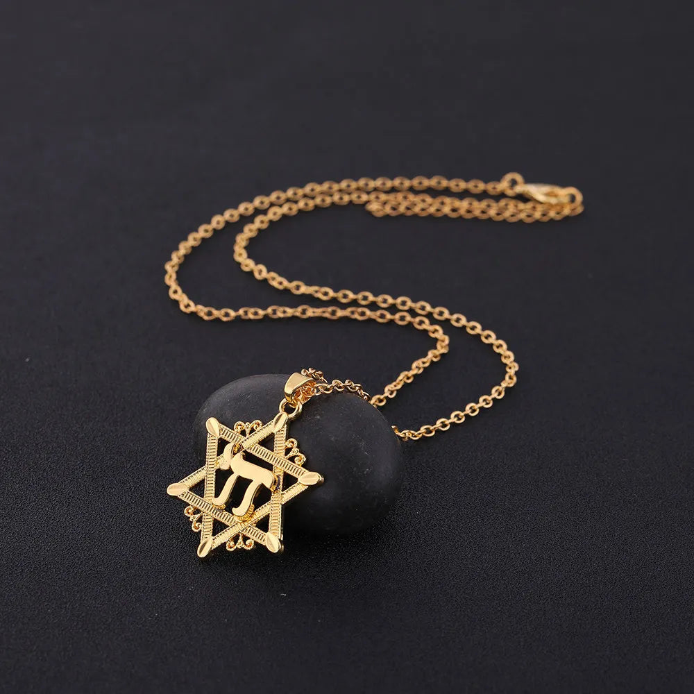 Various Star of David/Chai Pendants