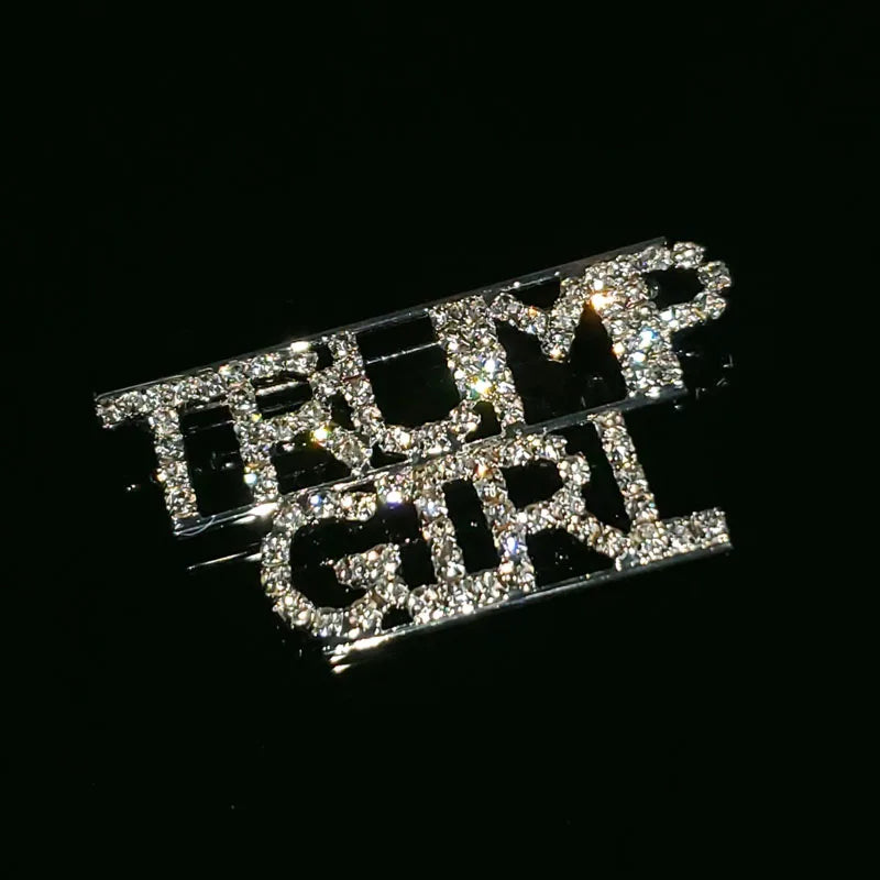 TRUMP GIRL Brooch