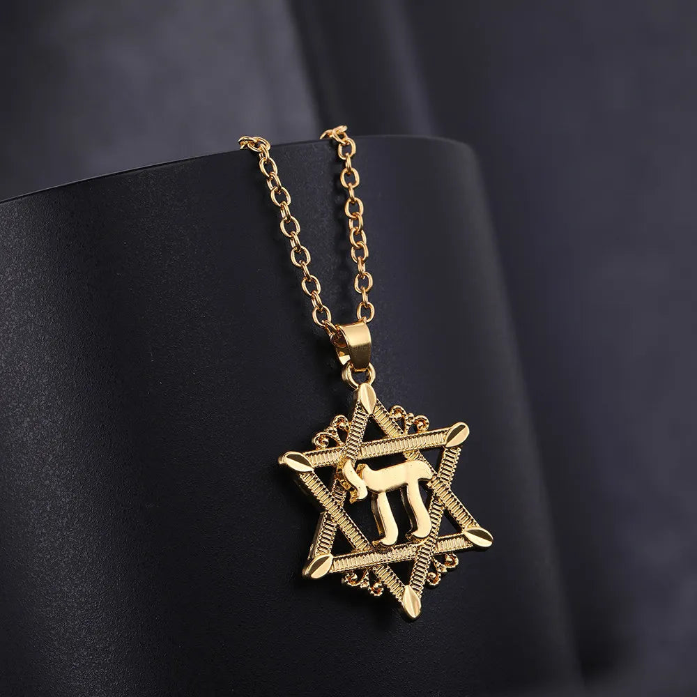 Various Star of David/Chai Pendants