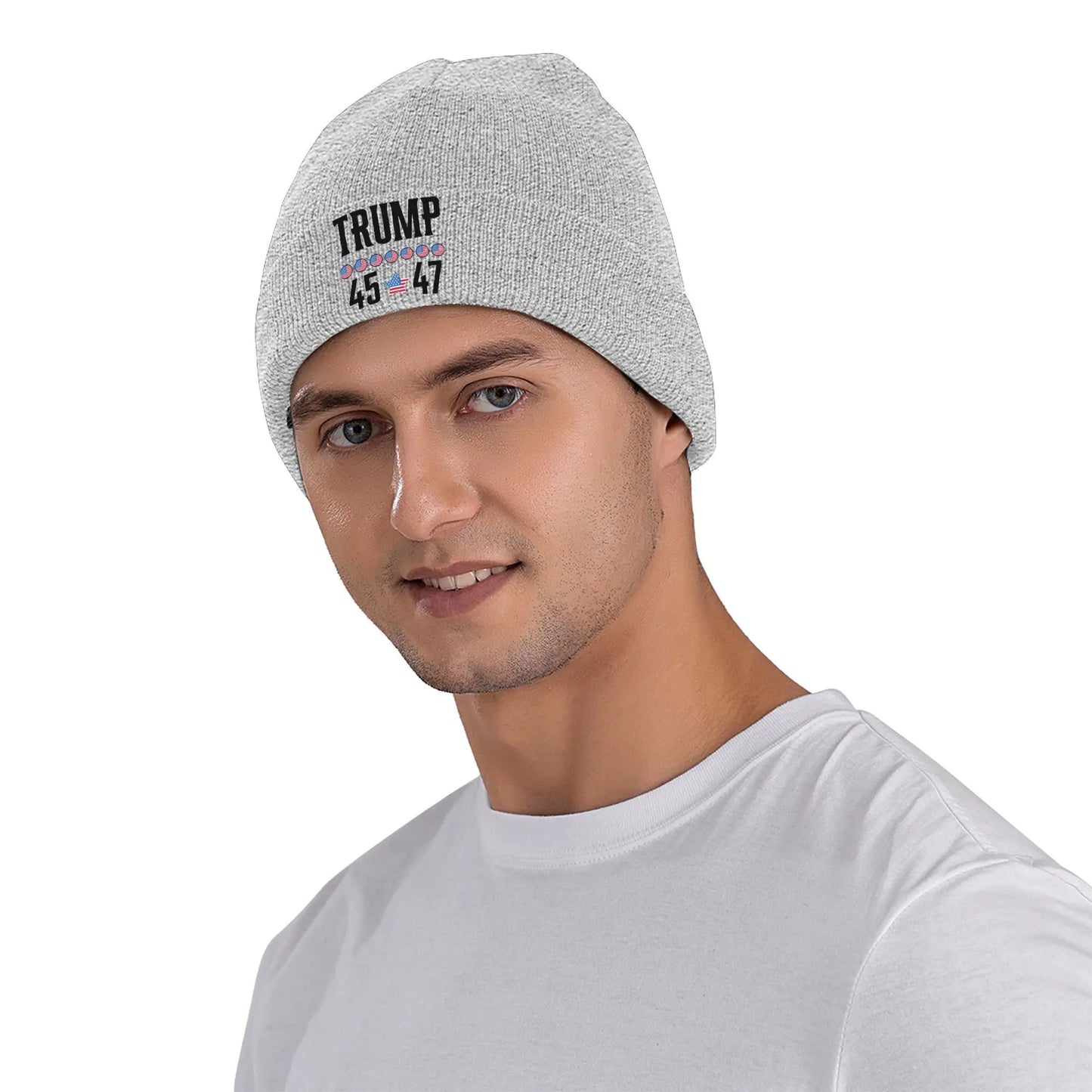 45 47 Trump 2024 Autumn Winter Beanie Knit Hat