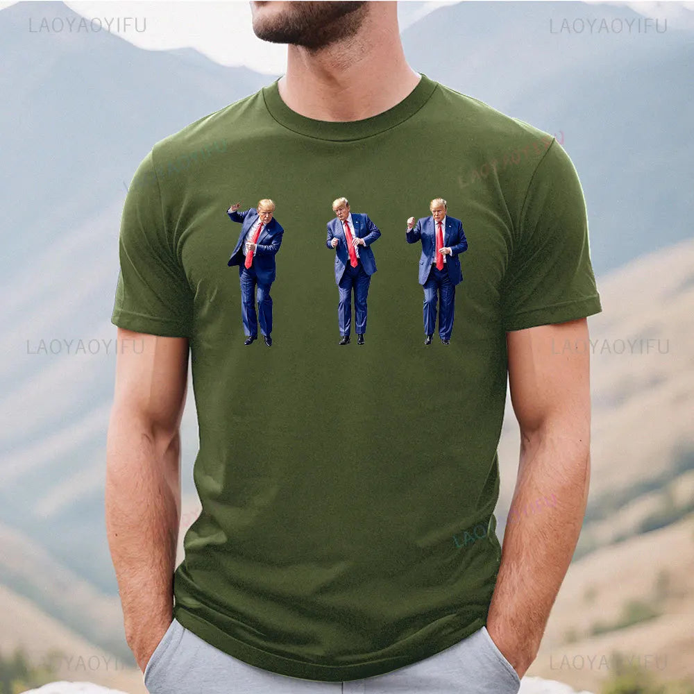 Trump Dancing Cotton Tee