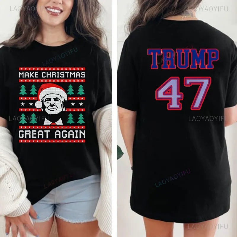 Make Christmas Great Again Graphic Tee