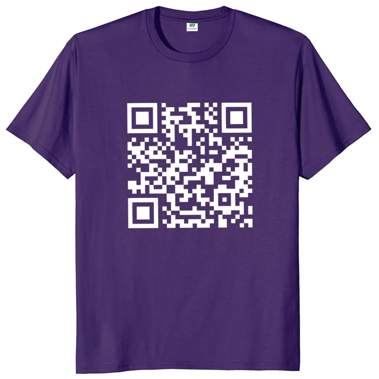 Trump is Dancing Tee - QR Code on Front