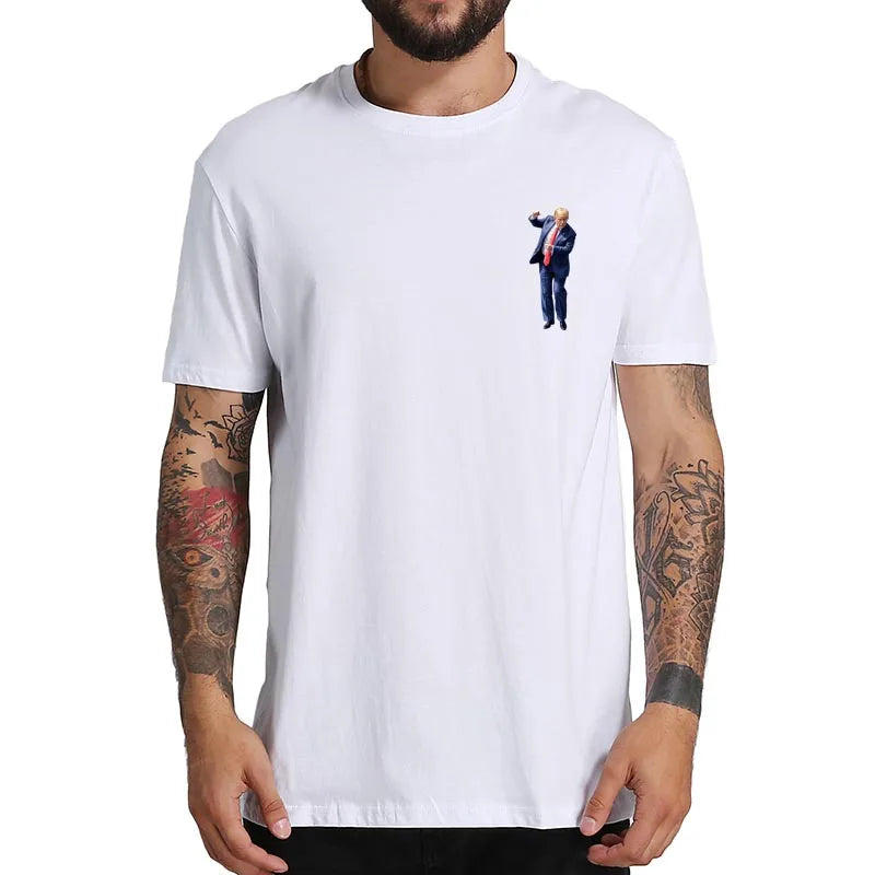 Trump Dance Tee - QR Code on Back