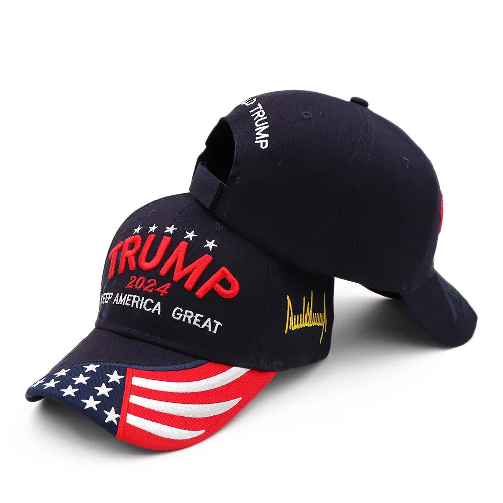 Embroidered Camo Trump 2024 Hat