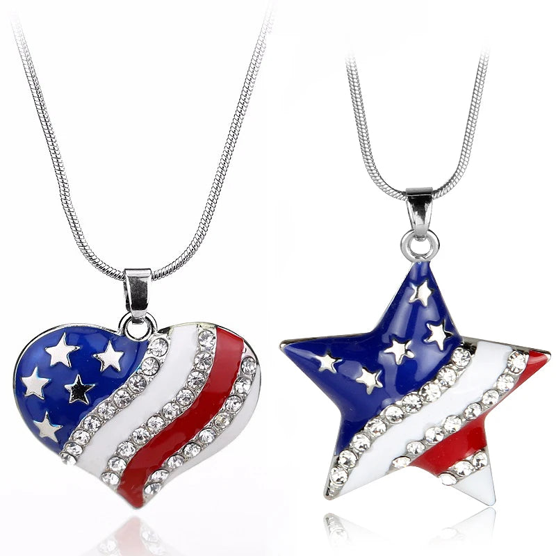 USA Necklace or Earrings