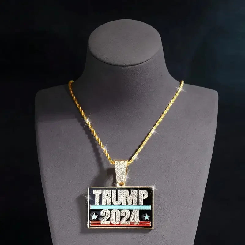 Hip Hop Style TRUMP Pendant