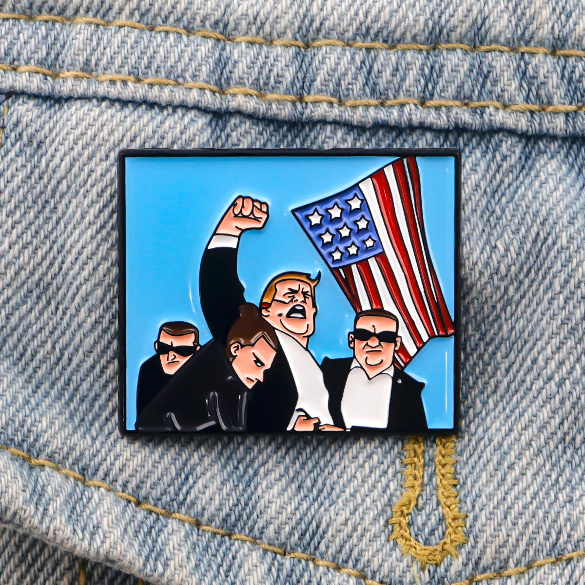 Trump Enamel Pin