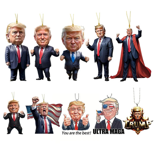 Trump Christmas Tree Ornament