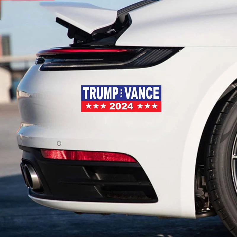 2 pack Trump Vance 2024 Bumper Stickers