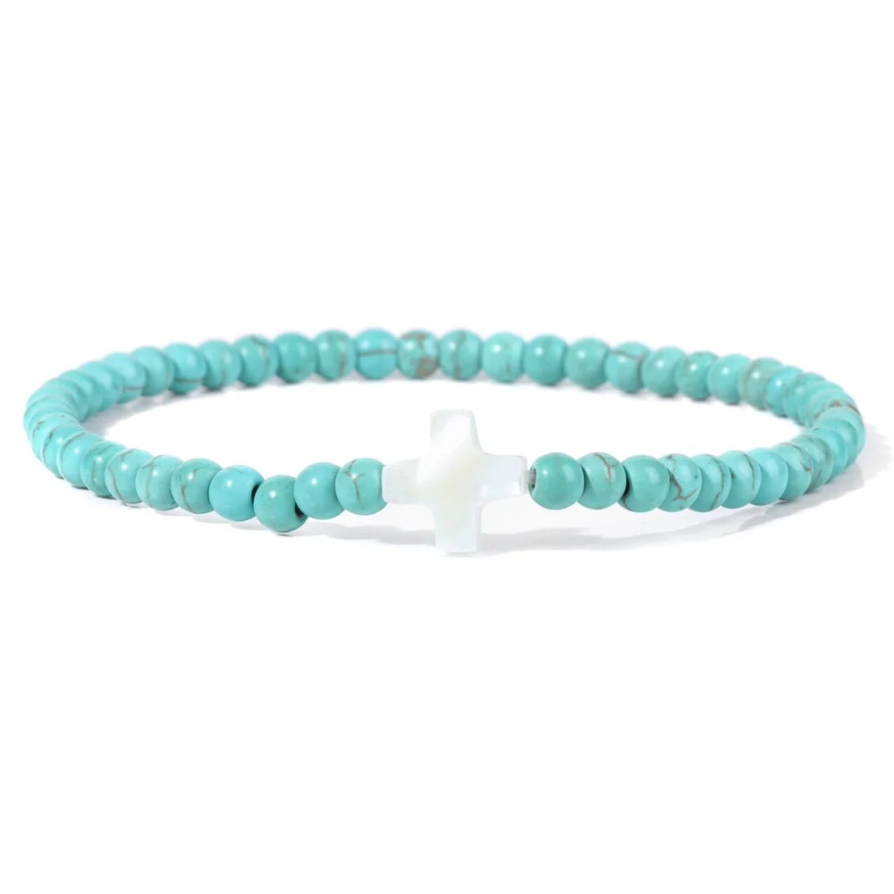 Blue Turquoise Stone Bracelets