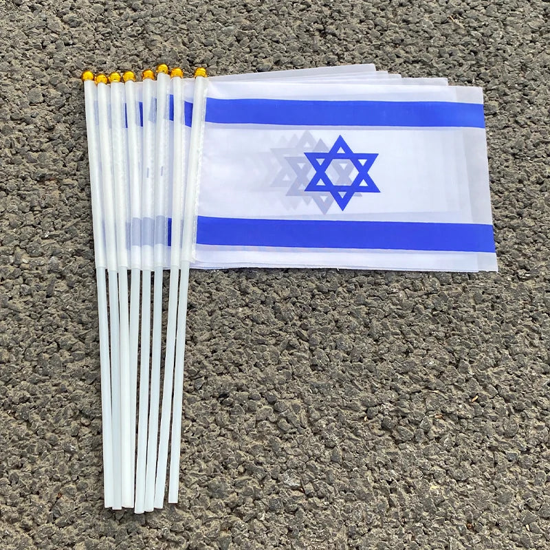 50pcs Israeli Flags