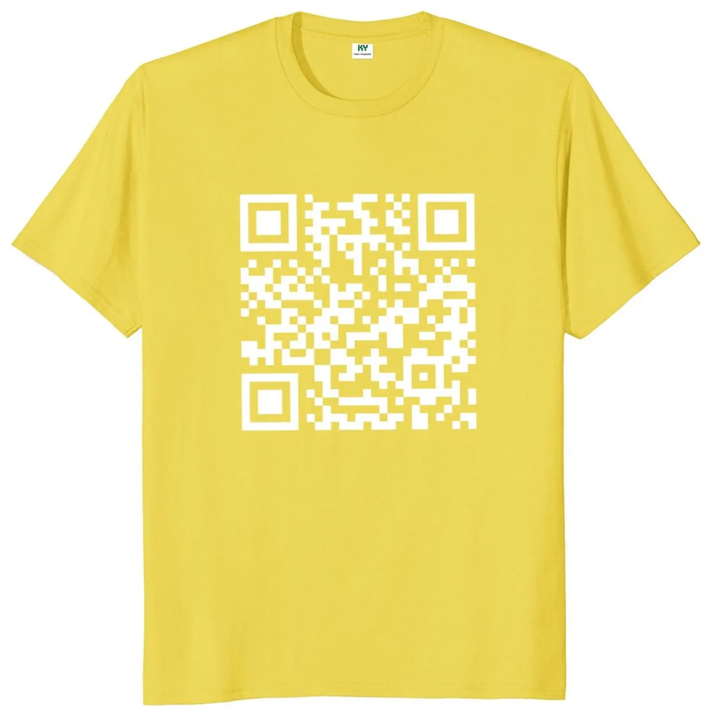 Trump is Dancing Tee - QR Code on Front