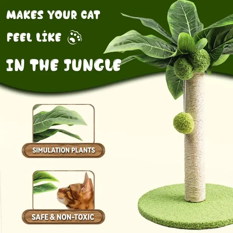 Palm Tree Cat Scratching Post