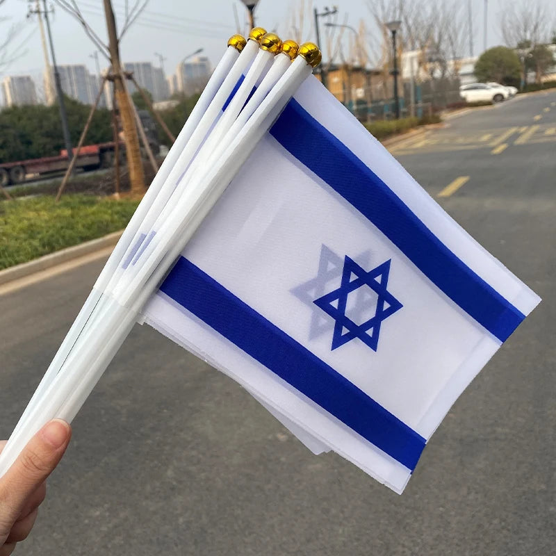 50pcs Israeli Flags