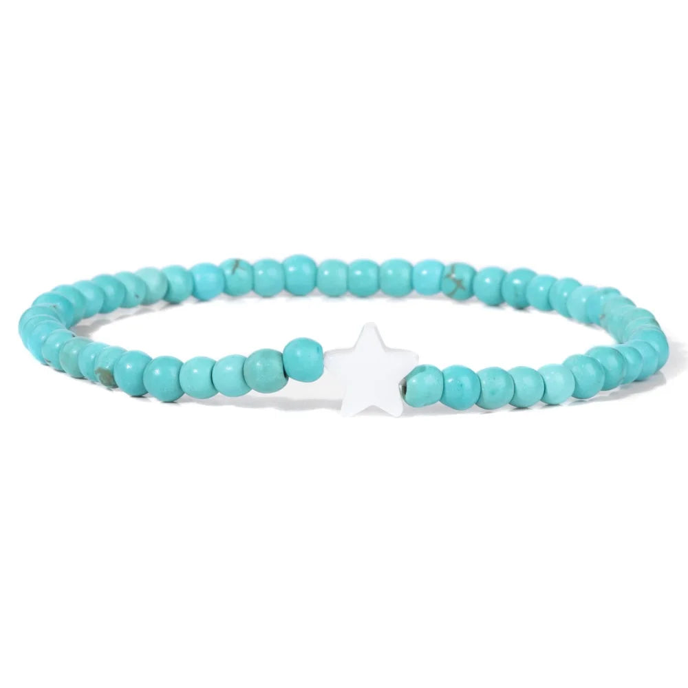 Blue Turquoise Stone Bracelets