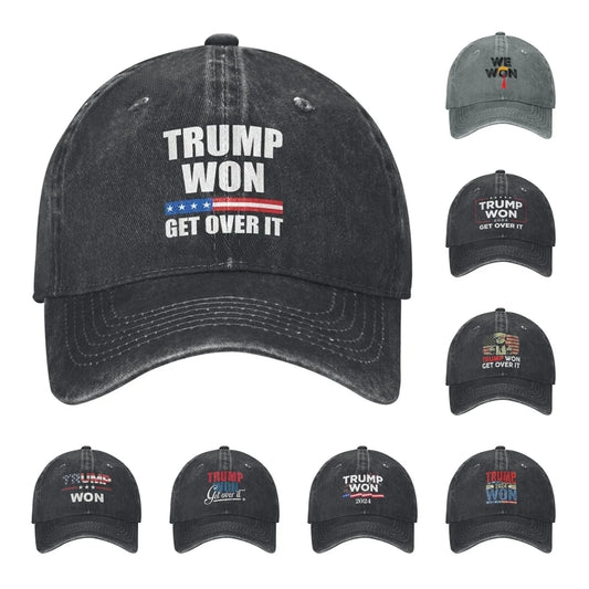 Donald Trump Won Get Over It Baseball Cap