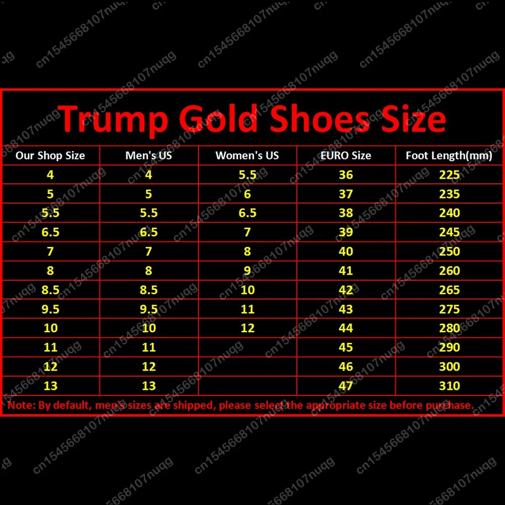 Trump Shoes Low Top Sneakers