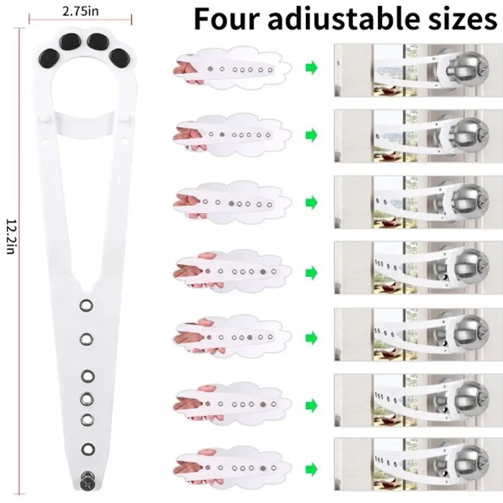 Adjustable Cat Door Latch - Lets Cat in Keeps Dog Out!