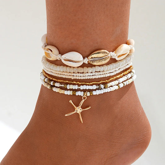 Anklet Set Fashion Summer Beach