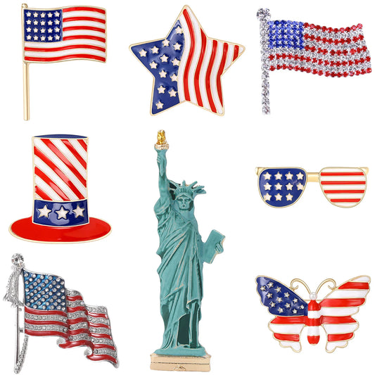 Choice of All American Brooches