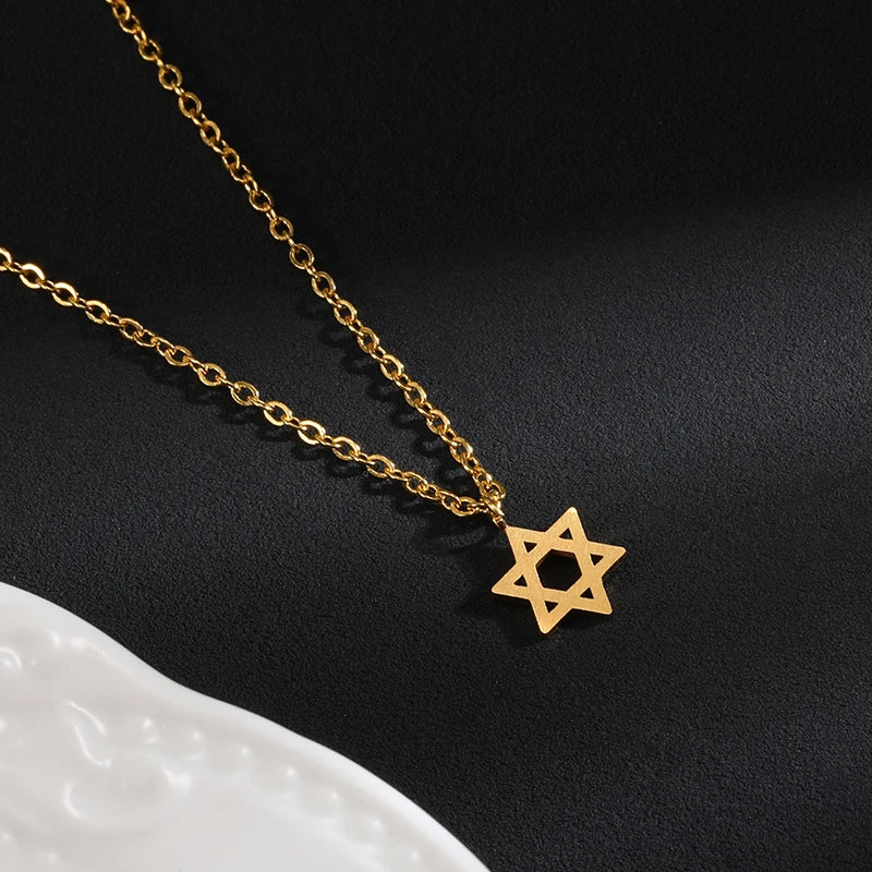 Retro Petite Star of David Pendant