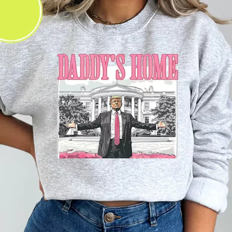 Daddy's Home Trump 47 Crew Neck Sweatshirt