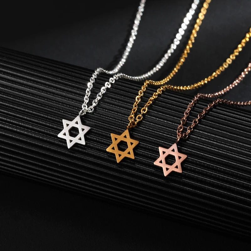 Retro Petite Star of David Pendant