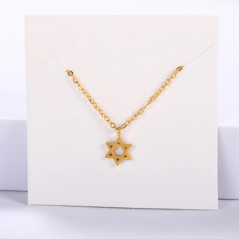 Retro Petite Star of David Pendant