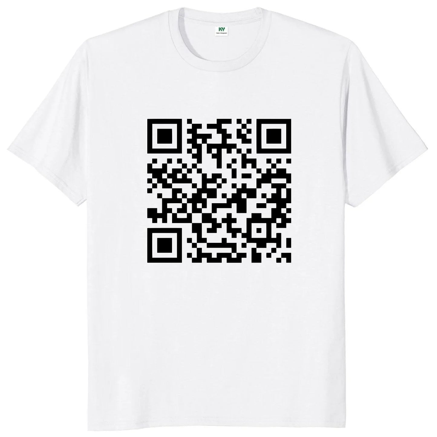 Trump is Dancing Tee - QR Code on Front