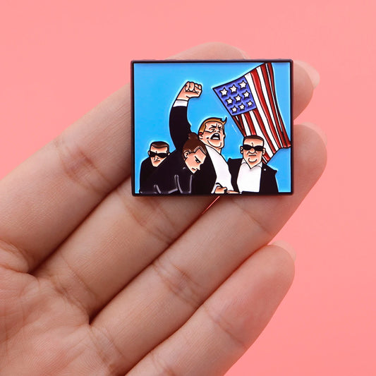 Trump Enamel Pin