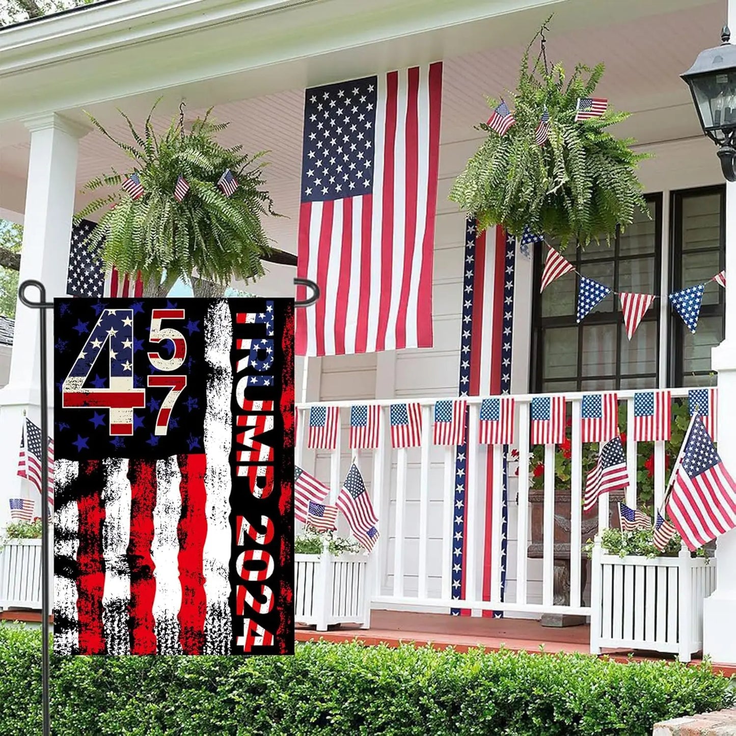 45/47 TRUMP Garden Flag - Flagpole sold separately