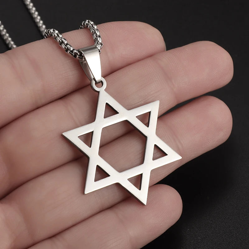 Men's Magen David and Jewish Pendants Assorted Stars, Lions, Gems and more