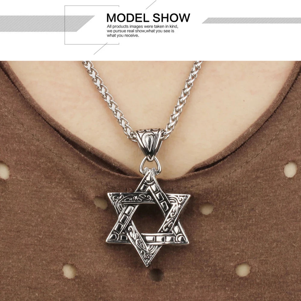 Star of David Pendant Necklace