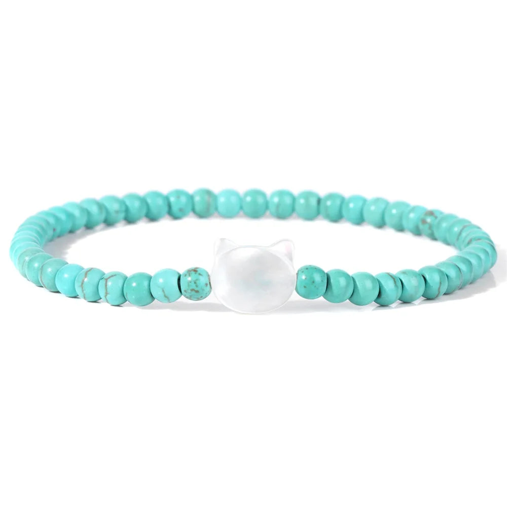 Blue Turquoise Stone Bracelets