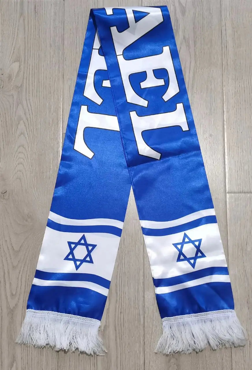 Israel Flag Scarf