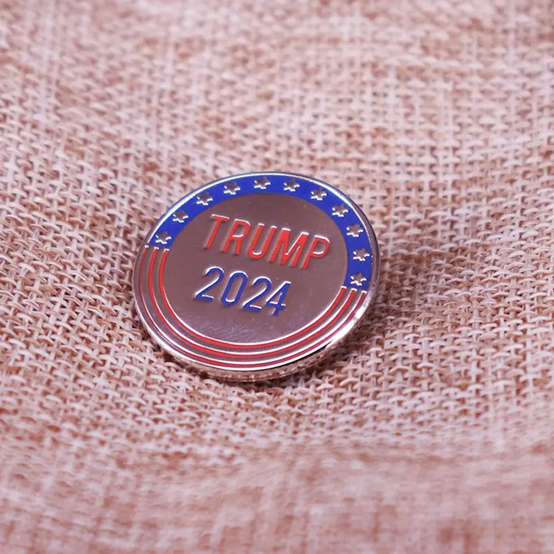 Enamel Trump 2024 Pin