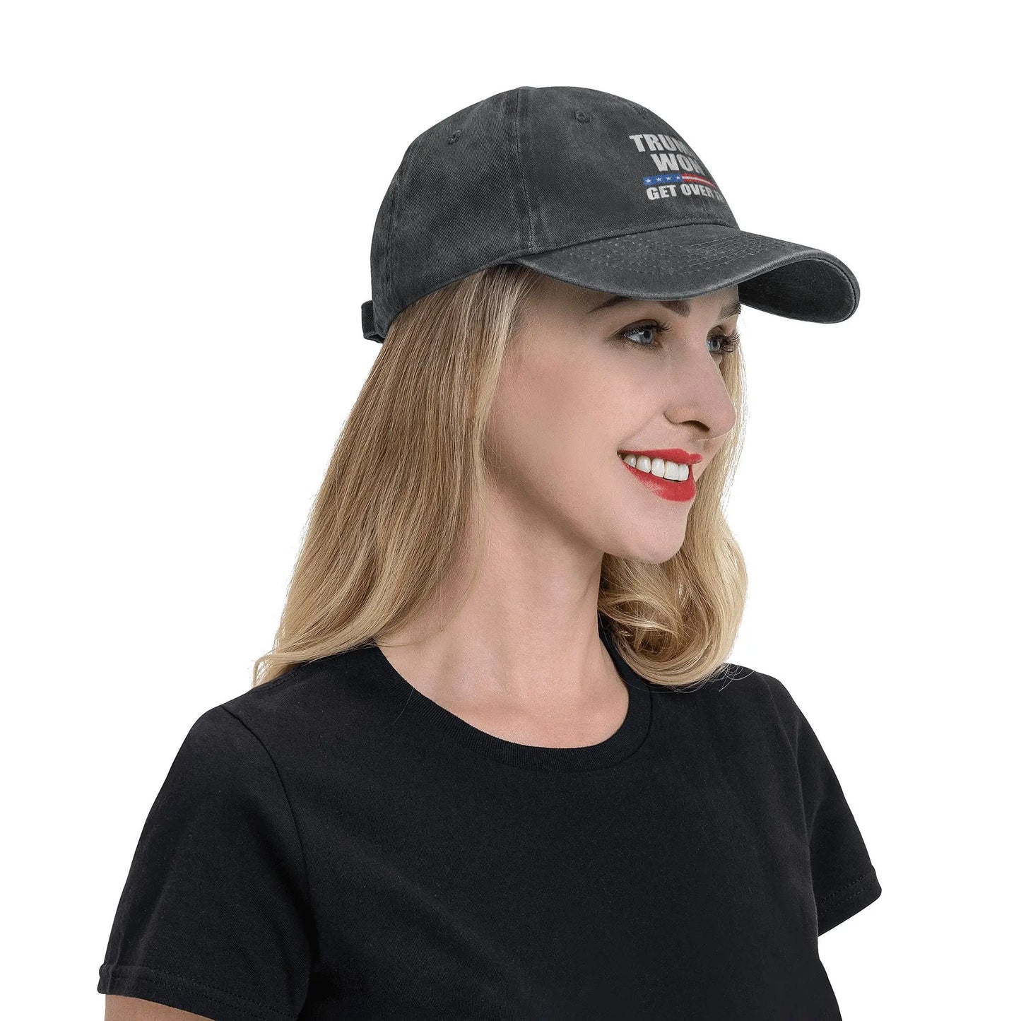 Donald Trump Won Get Over It Baseball Cap