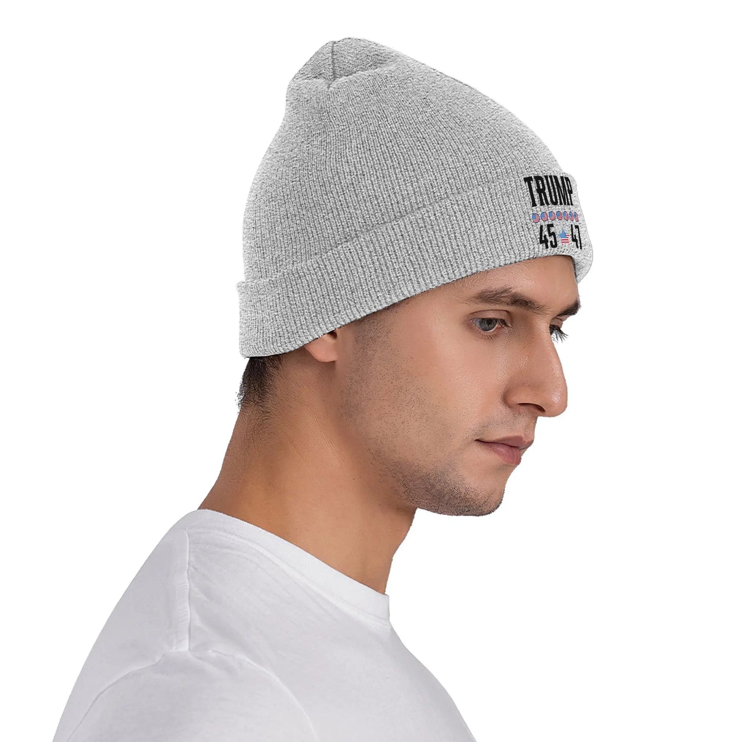 45 47 Trump 2024 Autumn Winter Beanie Knit Hat