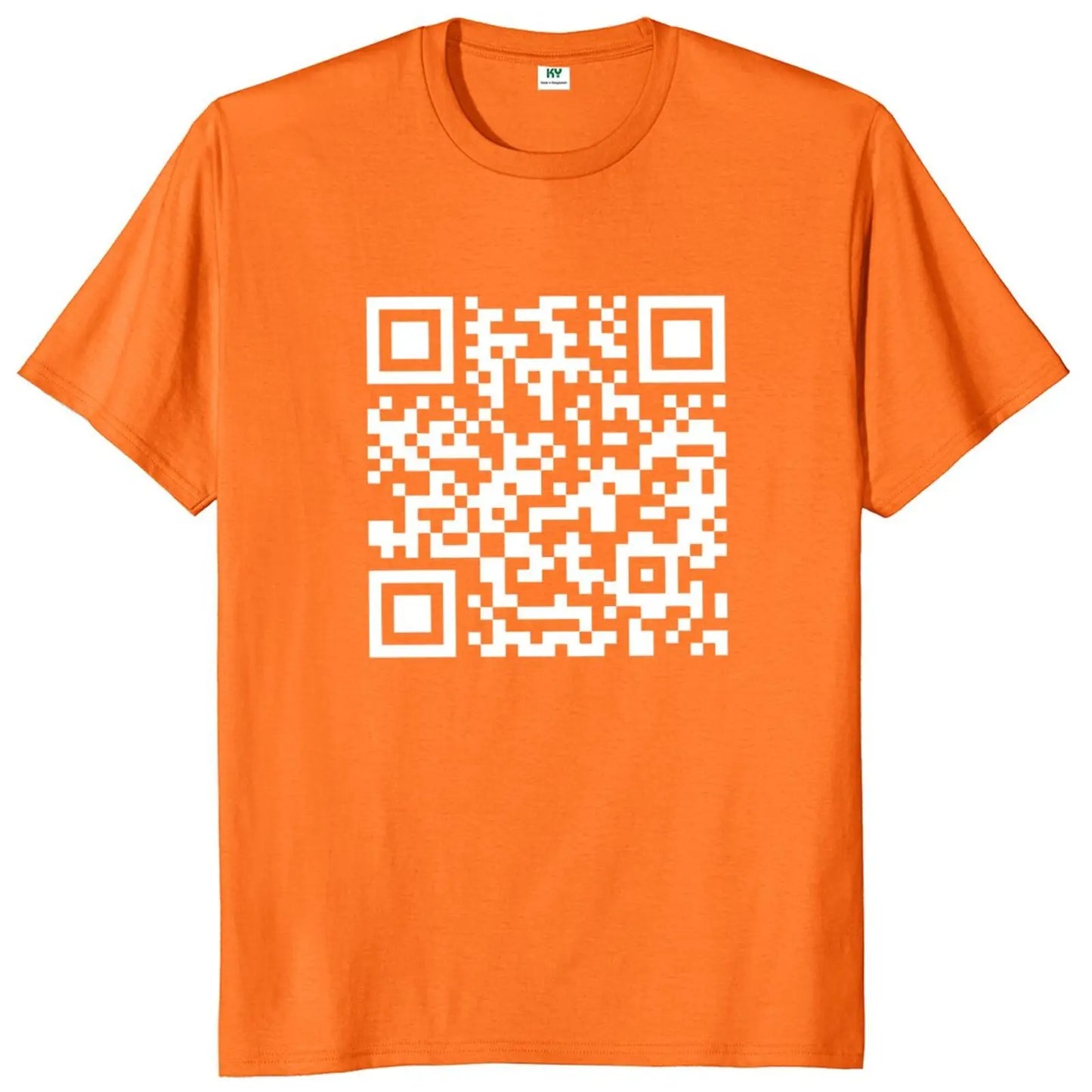 Trump is Dancing Tee - QR Code on Front